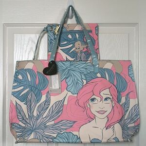 Loungefly Disney The Little Mermaid Ariel Seaweed Tote Bag